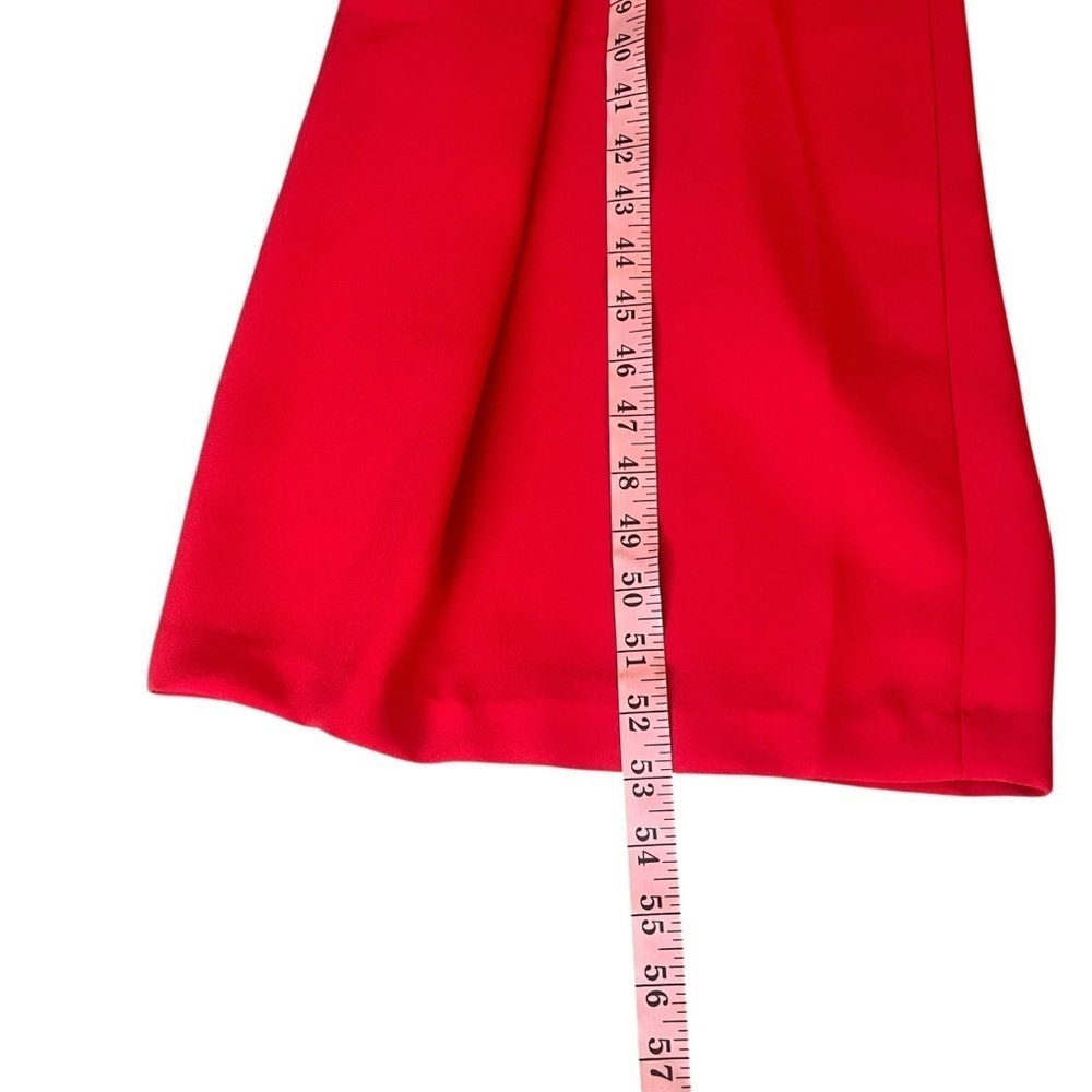 Banana Republic Elegant Red Women's Halter Jumpsuit Size 00P - Picture 6 of 9